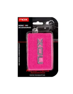 Muñequeras Blister nox X2 Rosa | Ofertas de pádel